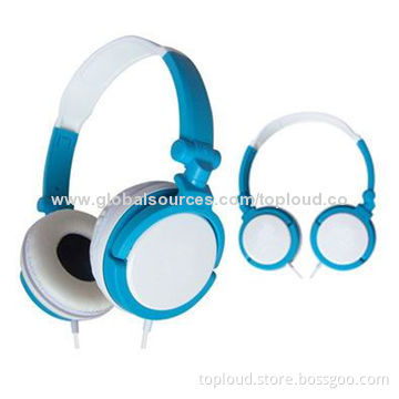 Custom logo headphone, good sound, mini mic in line